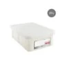 BAC RECTANGULAIRE BLANC SANS COUVERCLE - 25 L -Outils Patisserie bac rectangulaire blanc sans couvercle 25 l