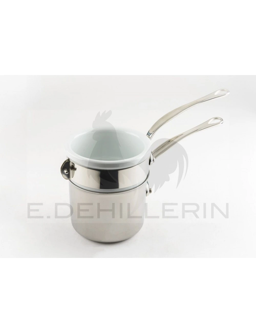 BAIN MARIE INOX PORCELAINE 0.8L 4 BAIN MARIE INOX PORCELAINE 0.8L – Image 2