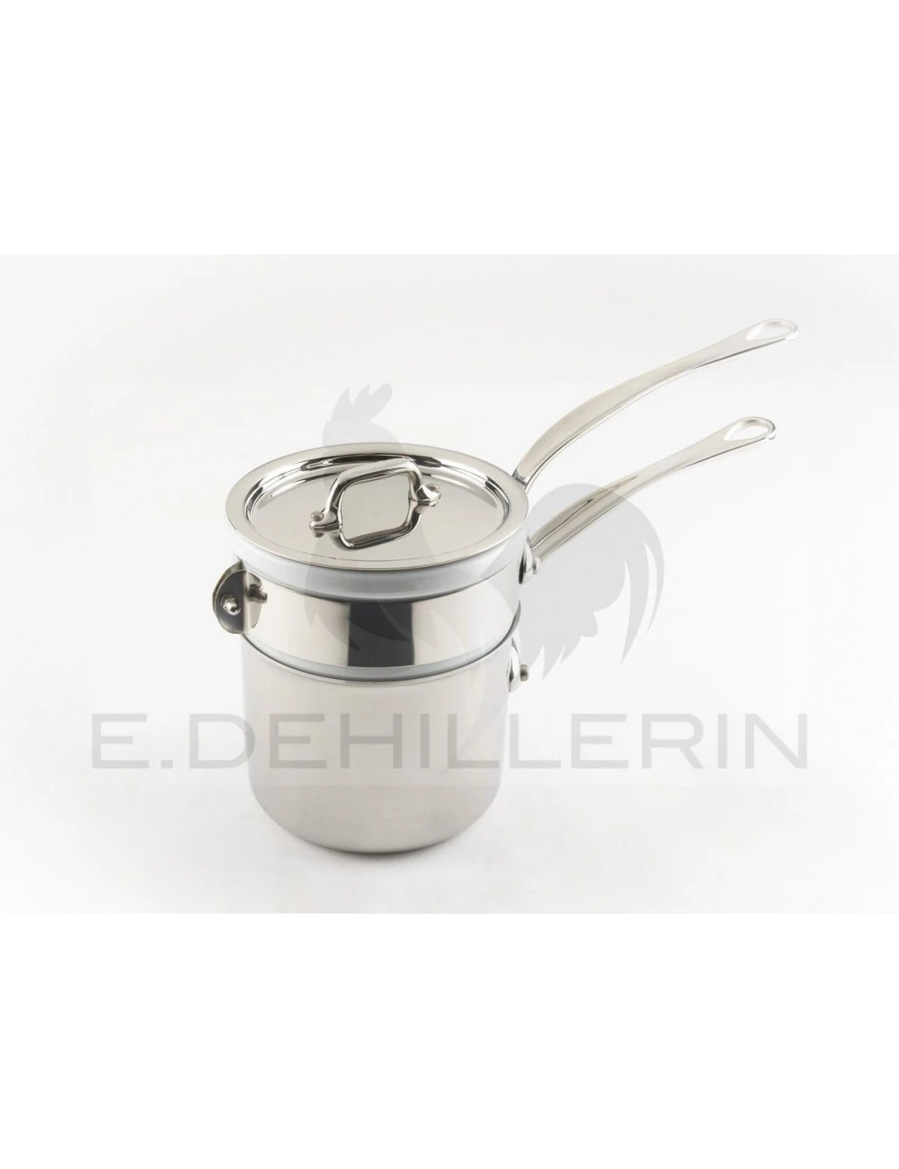 BAIN MARIE INOX PORCELAINE 0.8L 3 BAIN MARIE INOX PORCELAINE 0.8L