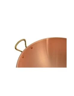 BASSIN A BLANC A POIGNEES & ANNEAU - CUIVRE -Outils Patisserie bassin a blanc a poignees anneau cuivre 1