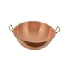 BASSIN A BLANC A POIGNEES & ANNEAU - CUIVRE 2 BASSIN A BLANC A POIGNEES & ANNEAU - CUIVRE -Outils Patisserie bassin a blanc a poignees anneau cuivre