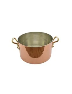 BASSINE A RAGOUT CUIVRE ETAME AVEC COUVERCLE 7 BASSINE A RAGOUT CUIVRE ETAME AVEC COUVERCLE -Outils Patisserie bassine a ragout cuivre etame avec couvercle 2