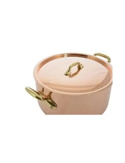 BASSINE A RAGOUT CUPRINOX AVEC COUVERCLE 7 BASSINE A RAGOUT CUPRINOX AVEC COUVERCLE -Outils Patisserie bassine a ragout cuprinox avec couvercle 2