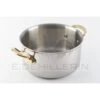 BASSINE A RAGOUT INDUC'INOX AVEC COUVERCLE -Outils Patisserie bassine a ragout induc inox avec couvercle