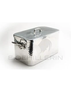 BRAISIERE ALU AVEC COUVERCLE RECTANGULAIRE 36X21