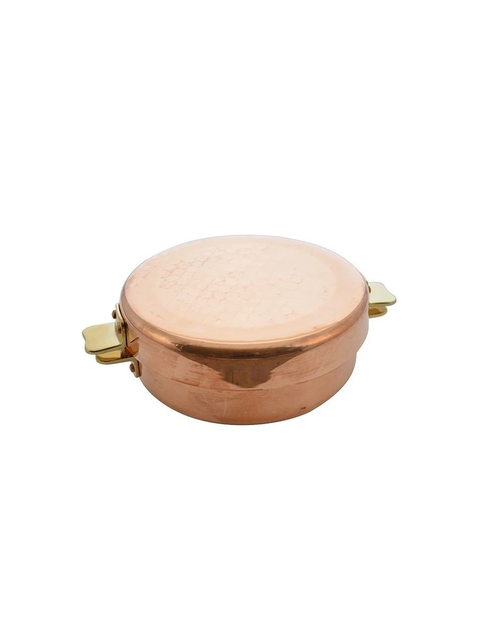 CASSEROLE POMME ANNA CUIVRE ETAME 3 CASSEROLE POMME ANNA CUIVRE ETAME