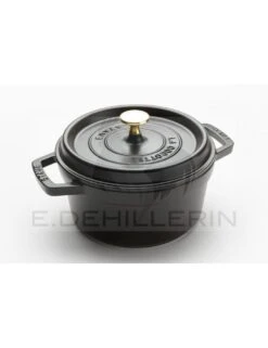 COCOTTE FONTE RONDE NOIRE - STAUB