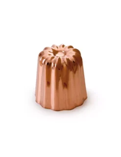 MOULE BORDELAIS - CUIVRE ETAME -Outils Patisserie moule bordelais cuivre etame 1