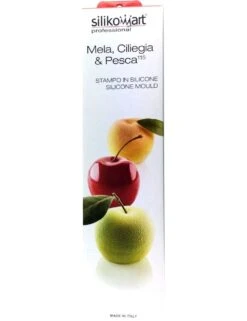 MOULE SILIKOMART - FRUITS POMME - CERISE - PECHE