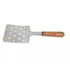 PELLE PERCÉE EN INOX - MANCHE EN PALISSANDRE 2 PELLE PERCÉE EN INOX - MANCHE EN PALISSANDRE -Outils Patisserie pelle percee en inox manche en palissandre