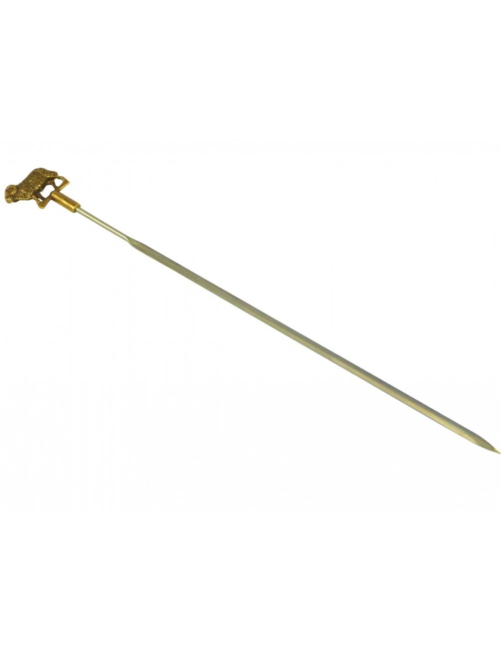 PIC À BROCHETTE EN INOX AVEC POIGNÉE - BELIER 4 PIC À BROCHETTE EN INOX AVEC POIGNÉE - BELIER – Image 2