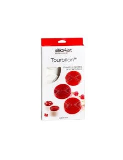 PLAQUE SILIKOMART - 6 TOURBILLONS