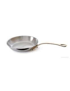 POELE INDUC'INOX MONTURE BRONZE
