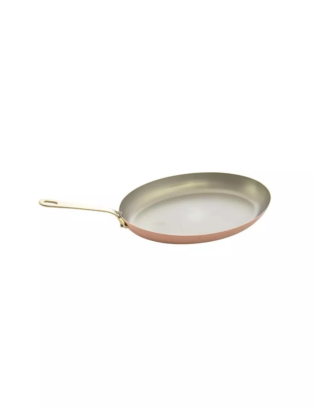 POELE OVALE QUEUE BRONZE - SERVICE TABLE - CUPRINOX 3 POELE OVALE QUEUE BRONZE - SERVICE TABLE - CUPRINOX