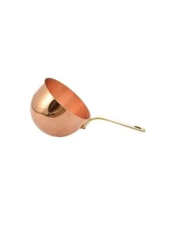 POELON A SABAYON 1/2 SPHERIQUE - CUIVRE 9 POELON A SABAYON 1/2 SPHERIQUE - CUIVRE -Outils Patisserie poelon a sabayon 1 2 spherique cuivre 3