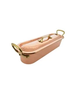 POISSONNIERE CUIVRE ETAME -Outils Patisserie poissonniere cuivre etame 2