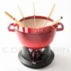SERVICE A FONDUE ROUGE DIAMETRE 20 - STAUB -Outils Patisserie service a fondue rouge diametre 20 staub